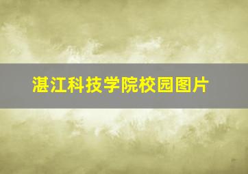 湛江科技学院校园图片