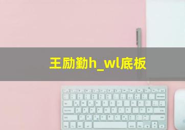 王励勤h_wl底板