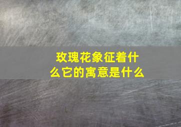 玫瑰花象征着什么它的寓意是什么