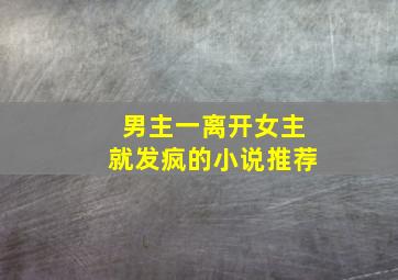 男主一离开女主就发疯的小说推荐