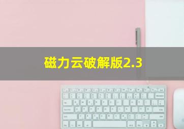 磁力云破解版2.3