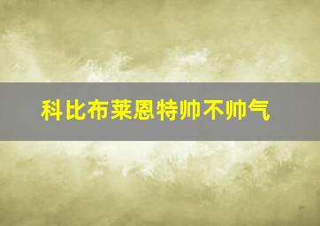 科比布莱恩特帅不帅气