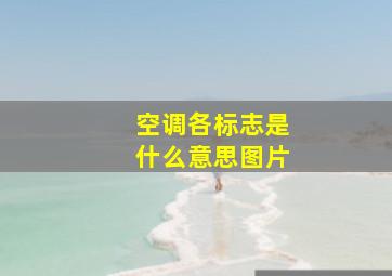 空调各标志是什么意思图片