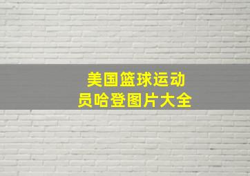 美国篮球运动员哈登图片大全