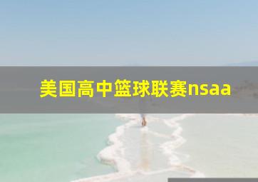 美国高中篮球联赛nsaa