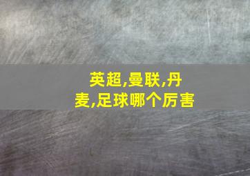 英超,曼联,丹麦,足球哪个厉害