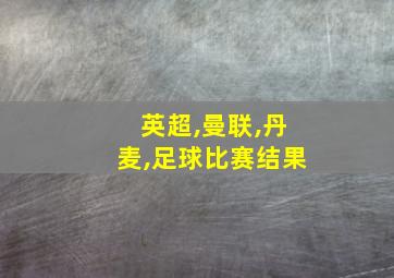 英超,曼联,丹麦,足球比赛结果