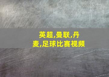 英超,曼联,丹麦,足球比赛视频