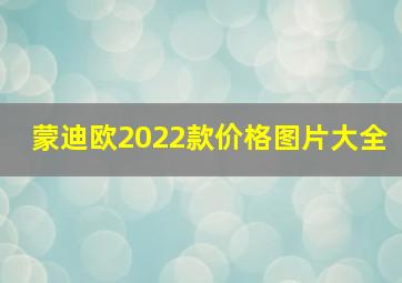 蒙迪欧2022款价格图片大全