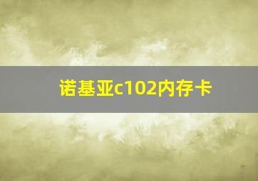 诺基亚c102内存卡