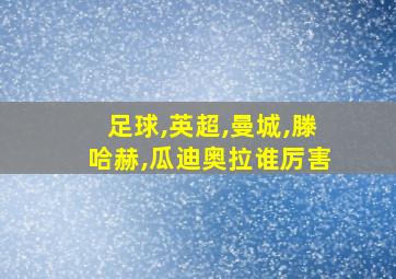 足球,英超,曼城,滕哈赫,瓜迪奥拉谁厉害