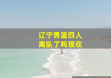 辽宁男篮四人离队了吗现在