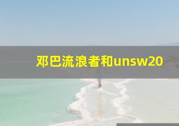 邓巴流浪者和unsw20