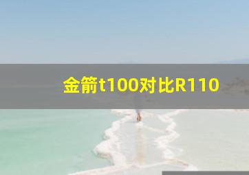 金箭t100对比R110