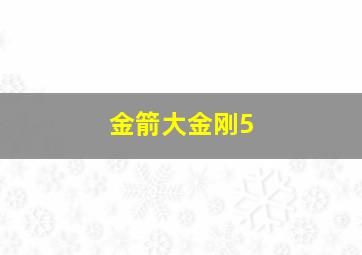 金箭大金刚5