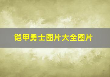 铠甲勇士图片大全图片