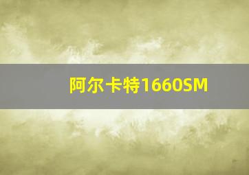 阿尔卡特1660SM