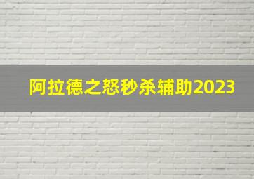 阿拉德之怒秒杀辅助2023