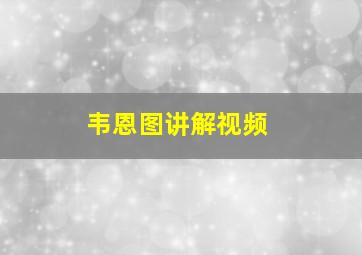 韦恩图讲解视频