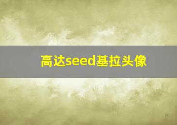 高达seed基拉头像