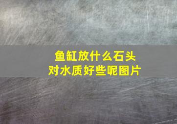 鱼缸放什么石头对水质好些呢图片