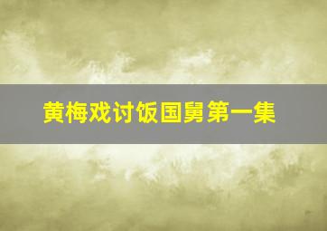 黄梅戏讨饭国舅第一集